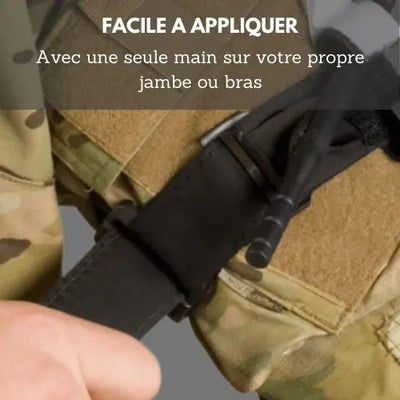 Garrot tactique saignement survie