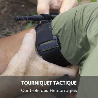 Garrot tactique saignement